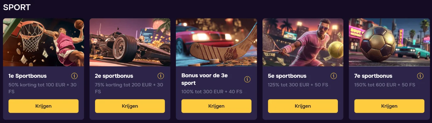 GTbet Casino Promoties en Sportbonussen